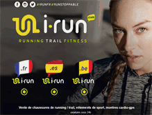 Tablet Screenshot of i-run.com