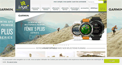 Desktop Screenshot of i-run.fr