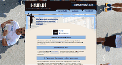 Desktop Screenshot of i-run.pl