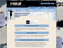 Tablet Screenshot of i-run.pl